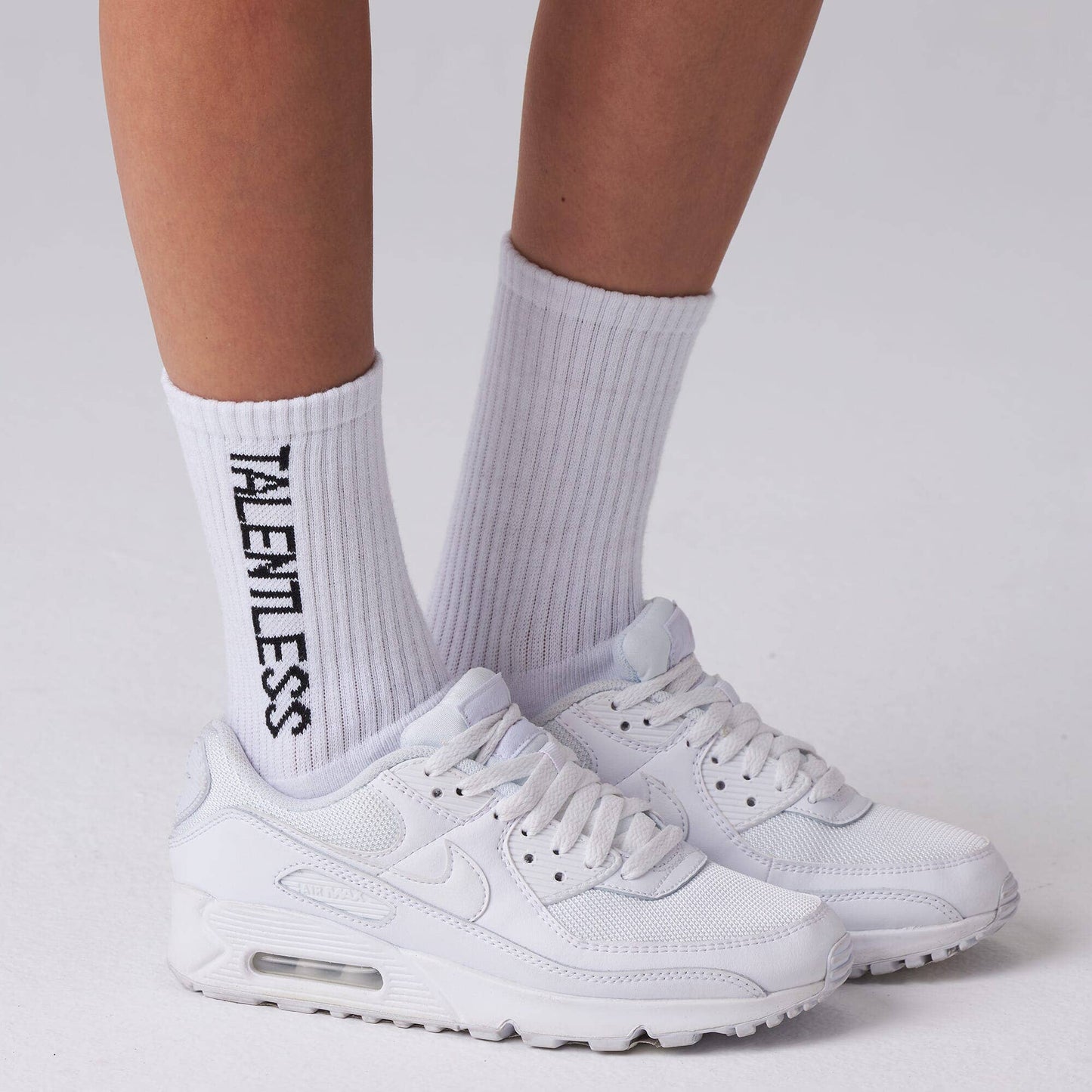 Talentless white sock