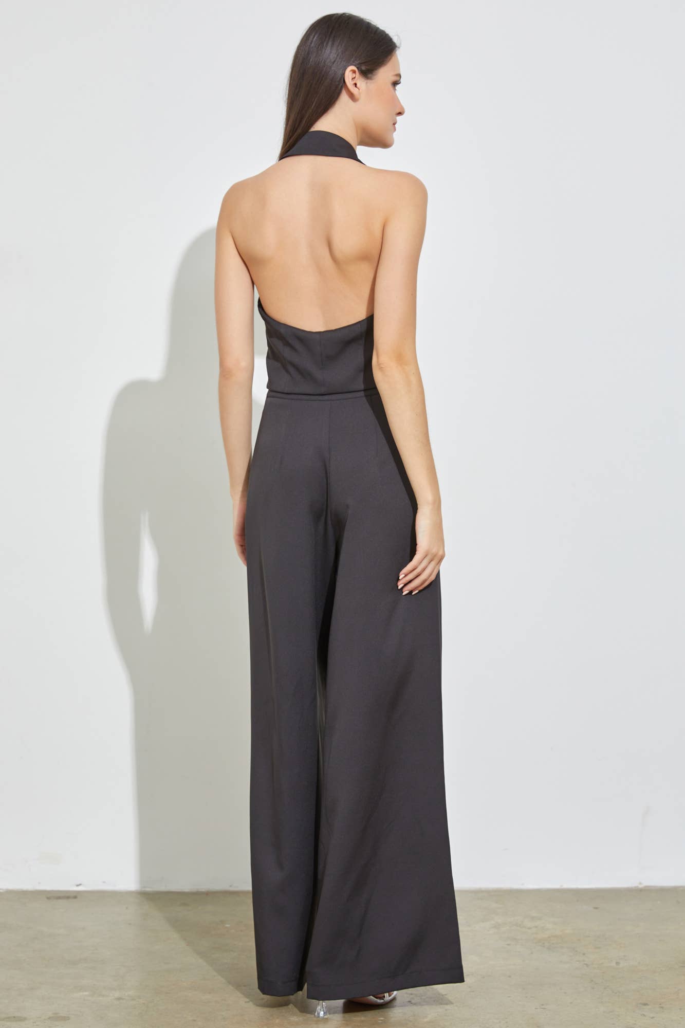 Tuxedo Vest Jumpsuit